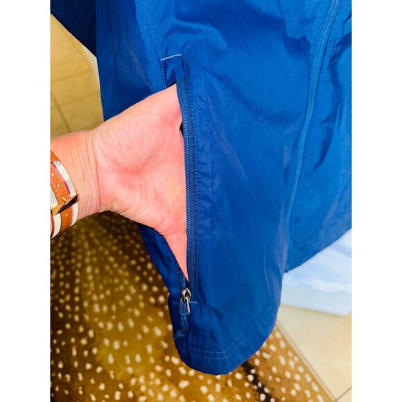 L.L. Bean Mens Blue Nylon Windbreaker Jacket XL Waterproof Lightweight Outdoor - Picture 9 of 9